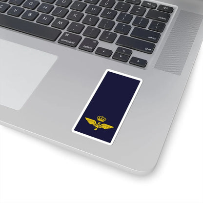 SWE Airforce 0bar (Sweden) (Military Rank) STICKER Vinyl Kiss-Cut Decal - The Sticker Space