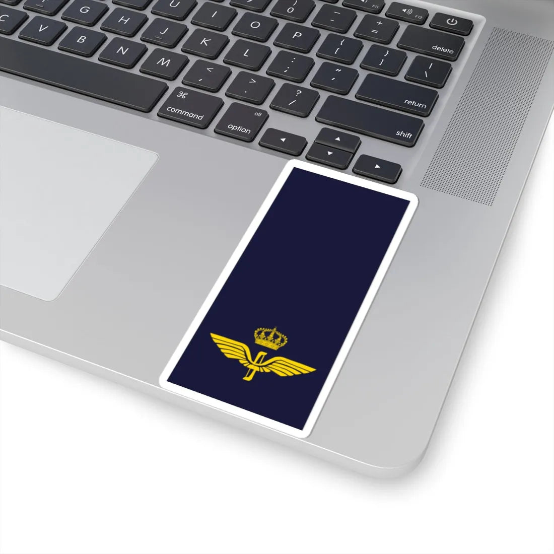 SWE Airforce 0bar (Sweden) (Military Rank) STICKER Vinyl Kiss-Cut Decal - The Sticker Space