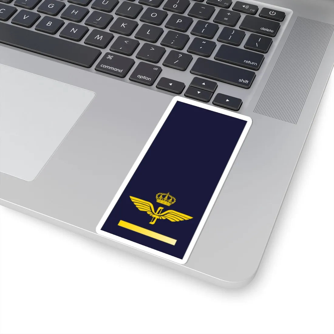 SWE Airforce 1bar (Sweden) (Military Rank) STICKER Vinyl Kiss-Cut Decal - The Sticker Space