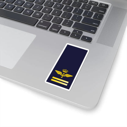 SWE Airforce 2bar (Sweden) (Military Rank) STICKER Vinyl Kiss-Cut Decal - The Sticker Space