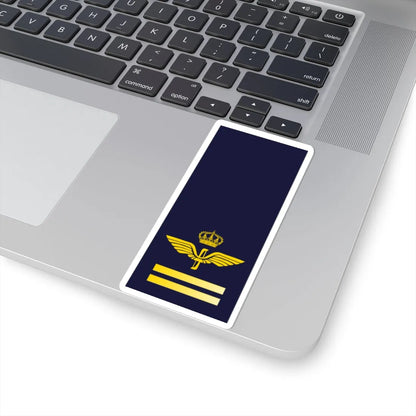 SWE Airforce 2bar (Sweden) (Military Rank) STICKER Vinyl Kiss-Cut Decal - The Sticker Space