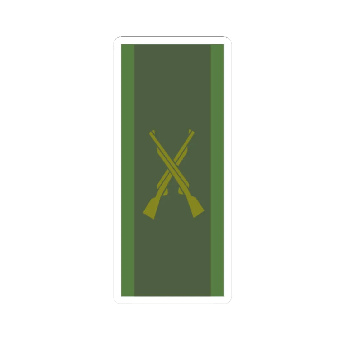 SWE Army infantry (Sweden) (Military Rank) STICKER Vinyl Kiss-Cut Decal 2 Inch White - The Sticker Space