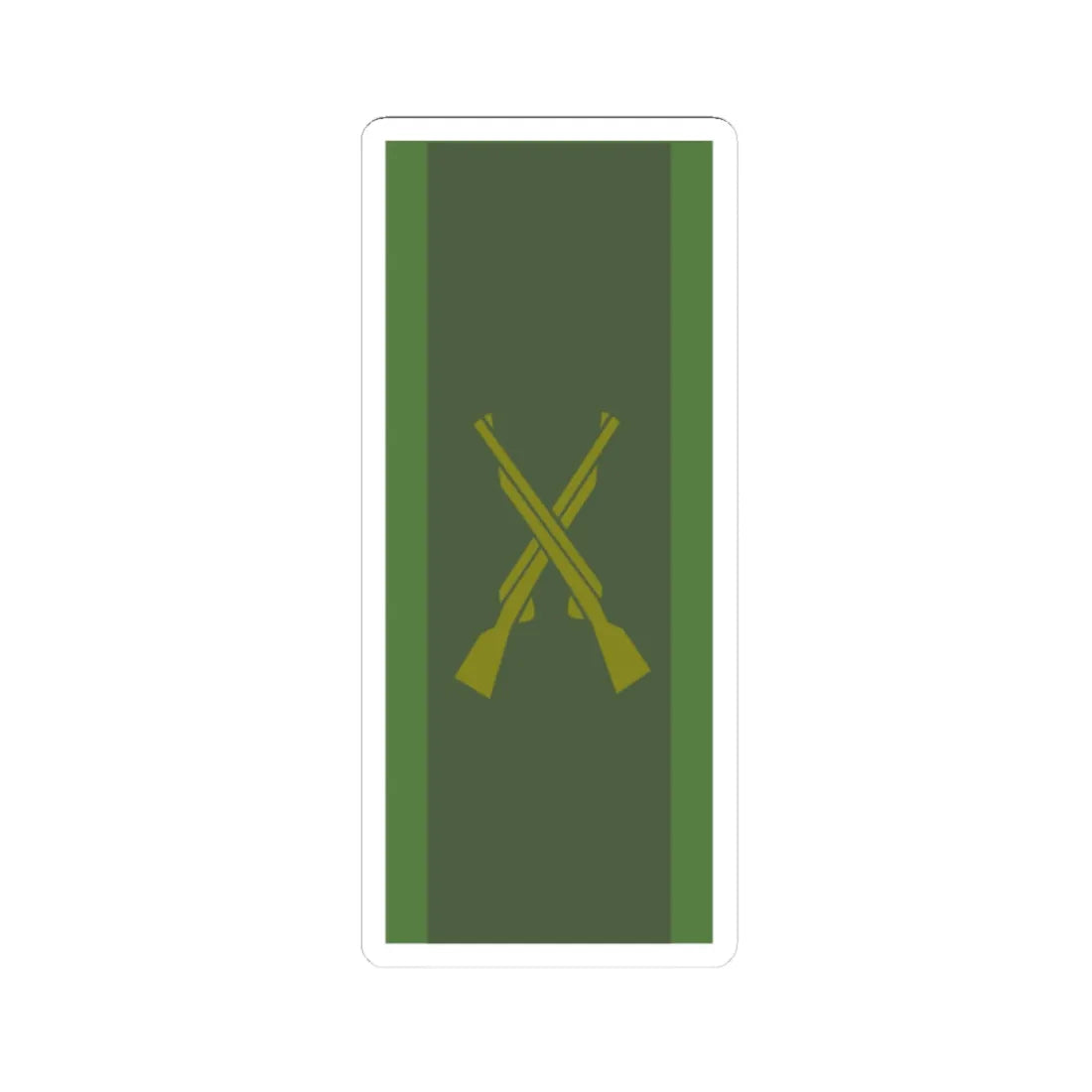 SWE Army infantry (Sweden) (Military Rank) STICKER Vinyl Kiss-Cut Decal 3 Inch White - The Sticker Space