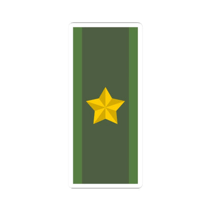 SWE Brigadgeneral (Sweden) (Military Rank) STICKER Vinyl Kiss-Cut Decal 2 Inch White - The Sticker Space