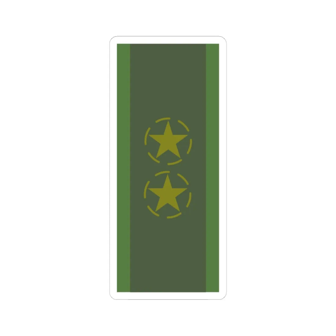 SWE Fanjunkare (Sweden) (Military Rank) STICKER Vinyl Kiss-Cut Decal 4 Inch White - The Sticker Space