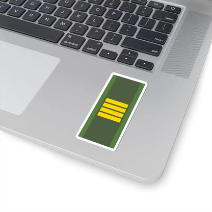 SWE flaggkorpral (Sweden) (Military Rank) STICKER Vinyl Kiss-Cut Decal - The Sticker Space