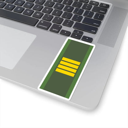 SWE flaggkorpral (Sweden) (Military Rank) STICKER Vinyl Kiss-Cut Decal - The Sticker Space