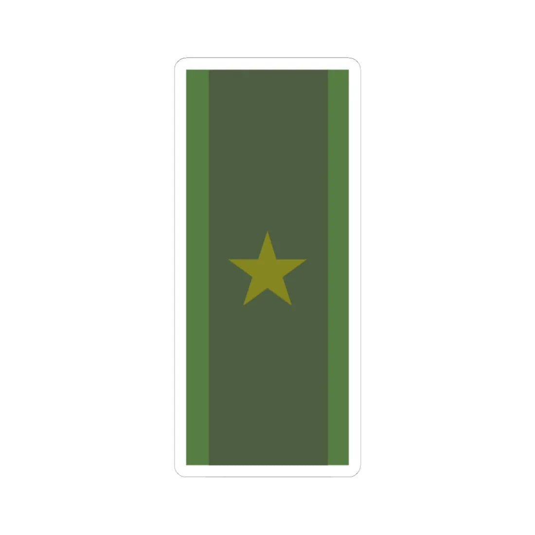 SWE Fänrik (Sweden) (Military Rank) STICKER Vinyl Kiss-Cut Decal 4 Inch White - The Sticker Space