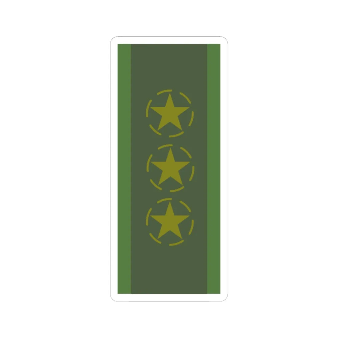 SWE Förvaltare (Sweden) (Military Rank) STICKER Vinyl Kiss-Cut Decal 4 Inch White - The Sticker Space