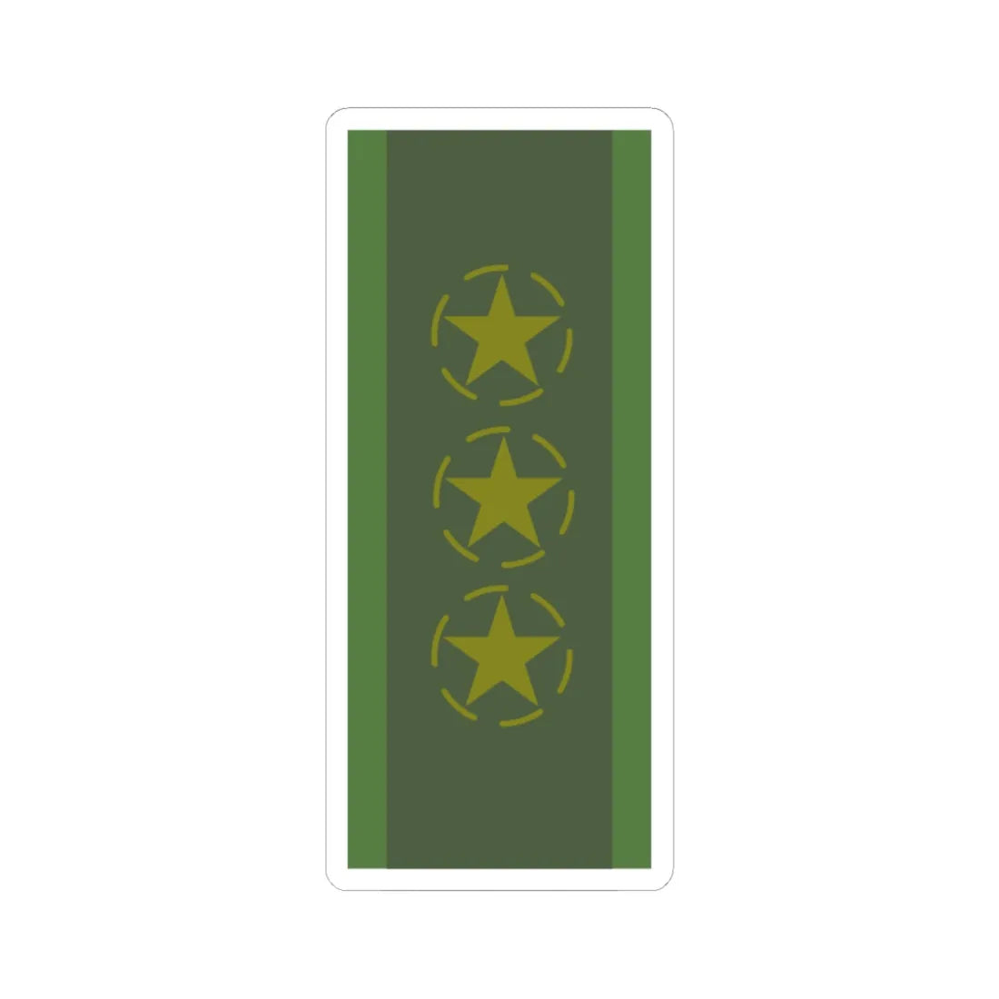 SWE Förvaltare (Sweden) (Military Rank) STICKER Vinyl Kiss-Cut Decal 6 Inch White - The Sticker Space