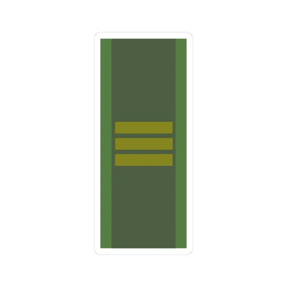 SWE Furir (Sweden) (Military Rank) STICKER Vinyl Kiss-Cut Decal 3 Inch White - The Sticker Space