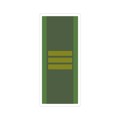 SWE Furir (Sweden) (Military Rank) STICKER Vinyl Kiss-Cut Decal 6 Inch White - The Sticker Space