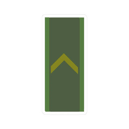 SWE Kadett1 (Sweden) (Military Rank) STICKER Vinyl Kiss-Cut Decal - The Sticker Space