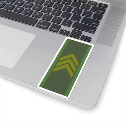 SWE Kadett3 (Sweden) (Military Rank) STICKER Vinyl Kiss-Cut Decal - The Sticker Space