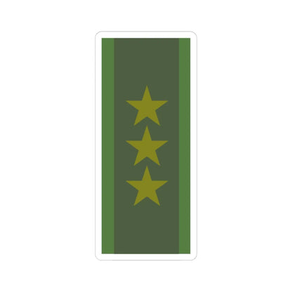 SWE Kapten (Sweden) (Military Rank) STICKER Vinyl Kiss-Cut Decal 6 Inch White - The Sticker Space
