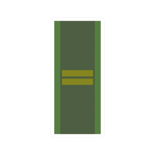 SWE Korpral (Sweden) (Military Rank) STICKER Vinyl Kiss-Cut Decal 2 Inch White - The Sticker Space