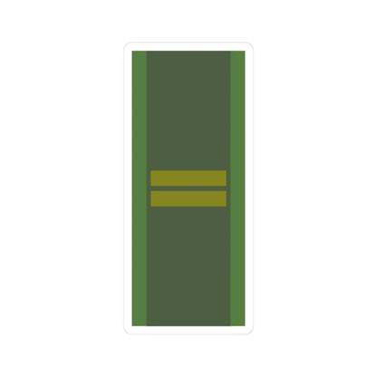 SWE Korpral (Sweden) (Military Rank) STICKER Vinyl Kiss-Cut Decal 3 Inch White - The Sticker Space