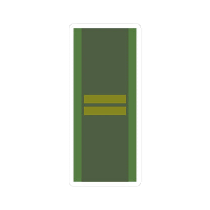 SWE Korpral (Sweden) (Military Rank) STICKER Vinyl Kiss-Cut Decal 4 Inch White - The Sticker Space