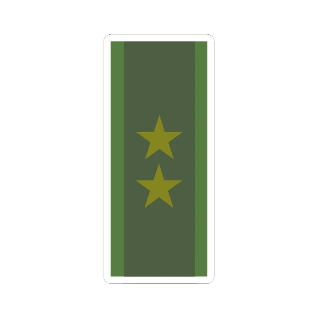 SWE Löjtnant (Sweden) (Military Rank) STICKER Vinyl Kiss-Cut Decal 4 Inch White - The Sticker Space