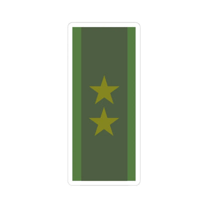 SWE Löjtnant (Sweden) (Military Rank) STICKER Vinyl Kiss-Cut Decal 6 Inch White - The Sticker Space