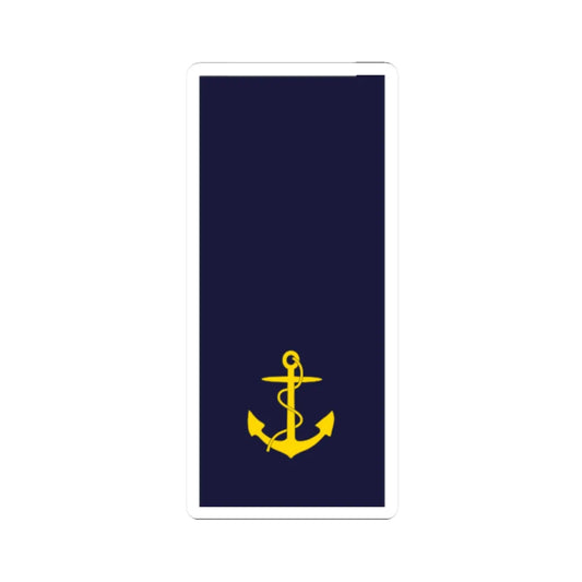 SWE Navy 0bar (Sweden) (Military Rank) STICKER Vinyl Kiss-Cut Decal 2 Inch White - The Sticker Space