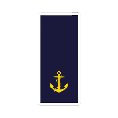 SWE Navy 0bar (Sweden) (Military Rank) STICKER Vinyl Kiss-Cut Decal 3 Inch White - The Sticker Space