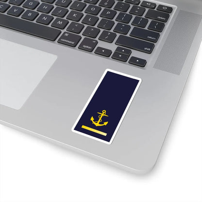 SWE Navy 1bar (Sweden) (Military Rank) STICKER Vinyl Kiss-Cut Decal - The Sticker Space