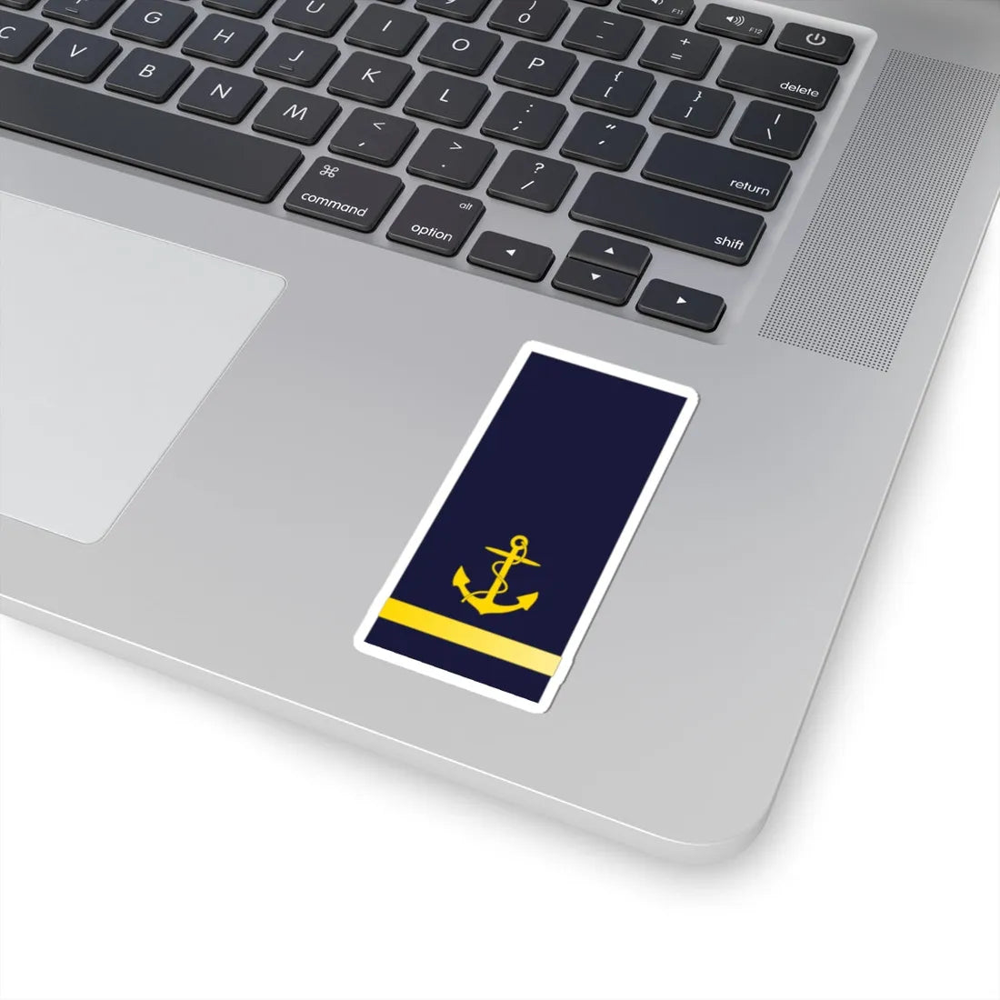 SWE Navy 1Stripes (Sweden) (Military Rank) STICKER Vinyl Kiss-Cut Decal - The Sticker Space