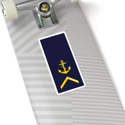 SWE Navy 1UpArrow (Sweden) (Military Rank) STICKER Vinyl Kiss-Cut Decal - The Sticker Space