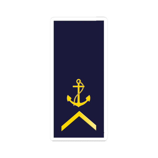 SWE Navy 1UpArrowB (Sweden) (Military Rank) STICKER Vinyl Kiss-Cut Decal 2 Inch White - The Sticker Space