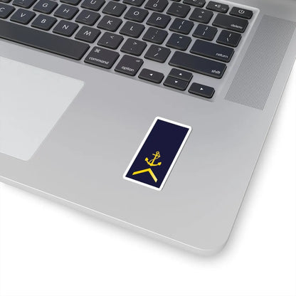 SWE Navy 1UpArrowB (Sweden) (Military Rank) STICKER Vinyl Kiss-Cut Decal - The Sticker Space