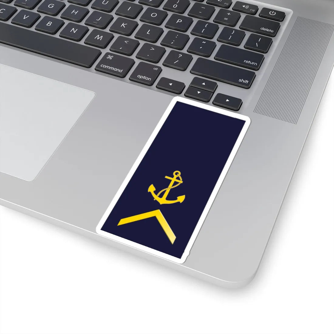 SWE Navy 1UpArrowB (Sweden) (Military Rank) STICKER Vinyl Kiss-Cut Decal - The Sticker Space