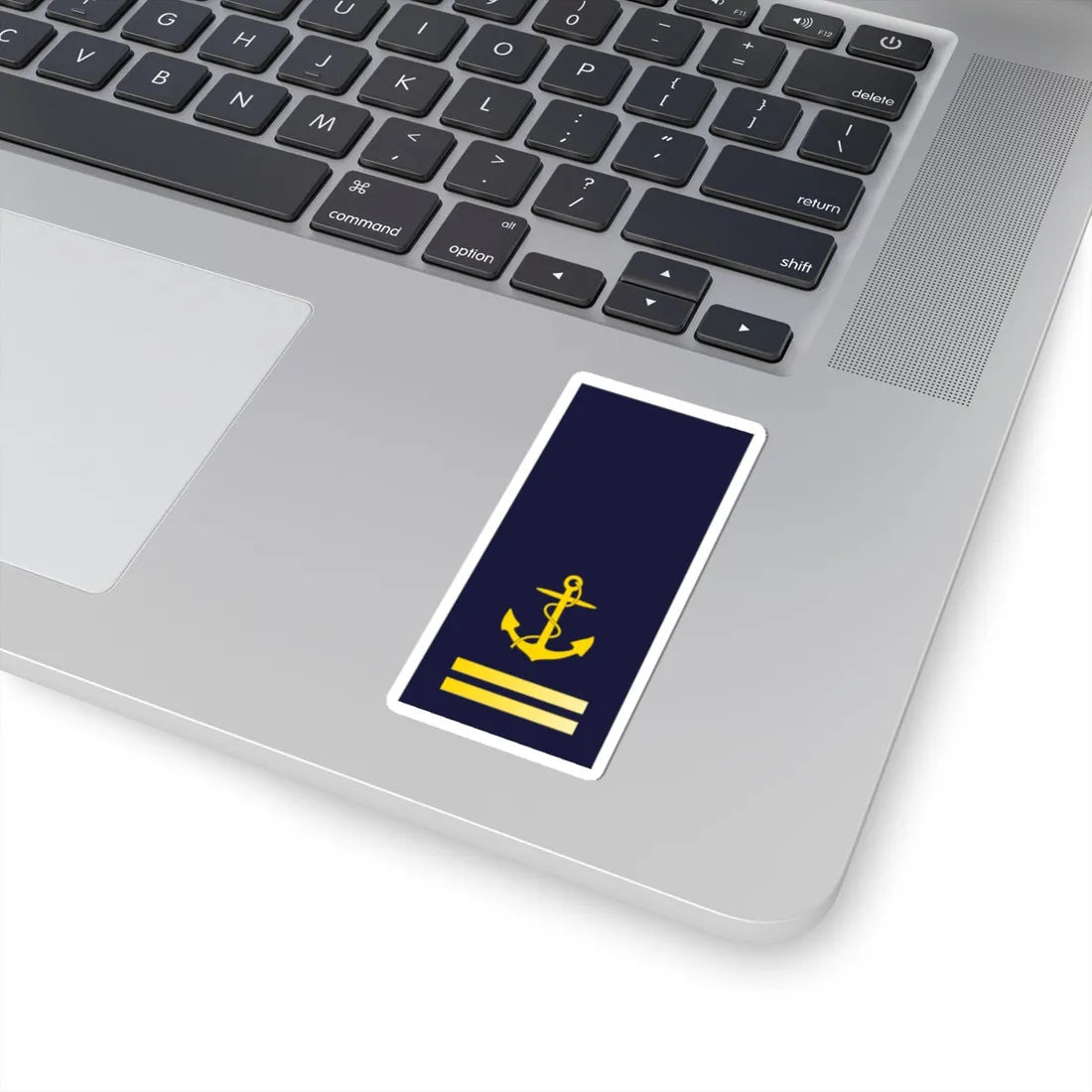 SWE Navy 2bar (Sweden) (Military Rank) STICKER Vinyl Kiss-Cut Decal - The Sticker Space