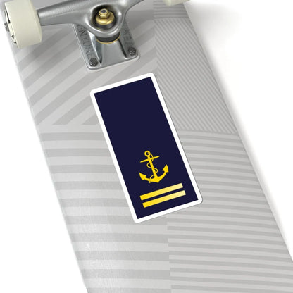SWE Navy 2bar (Sweden) (Military Rank) STICKER Vinyl Kiss-Cut Decal - The Sticker Space