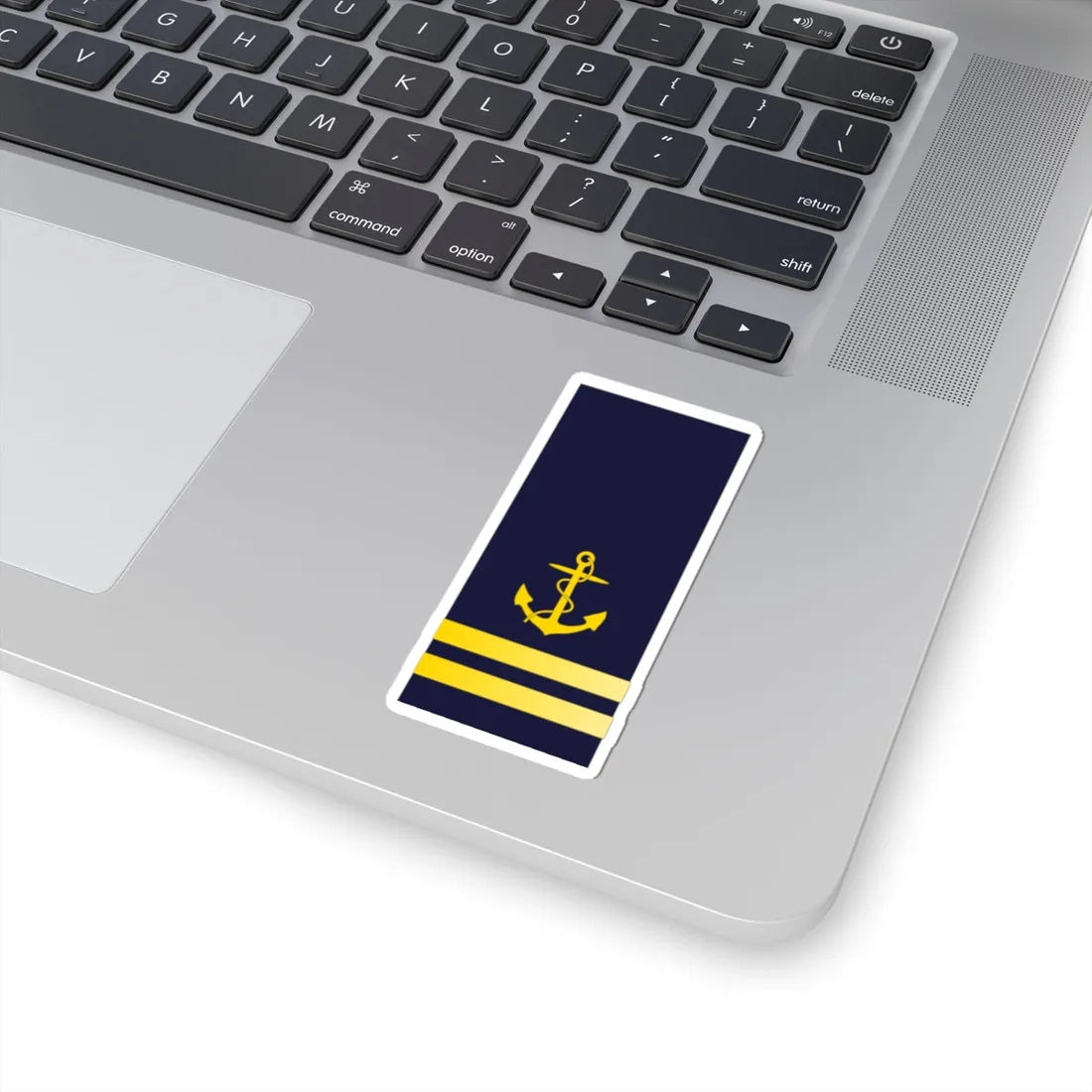 SWE Navy 2Stripes (Sweden) (Military Rank) STICKER Vinyl Kiss-Cut Decal - The Sticker Space