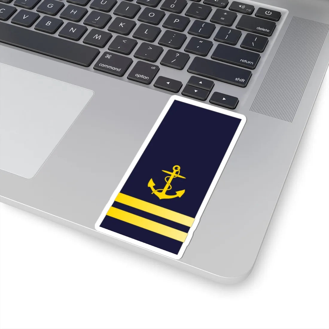 SWE Navy 2Stripes (Sweden) (Military Rank) STICKER Vinyl Kiss-Cut Decal - The Sticker Space