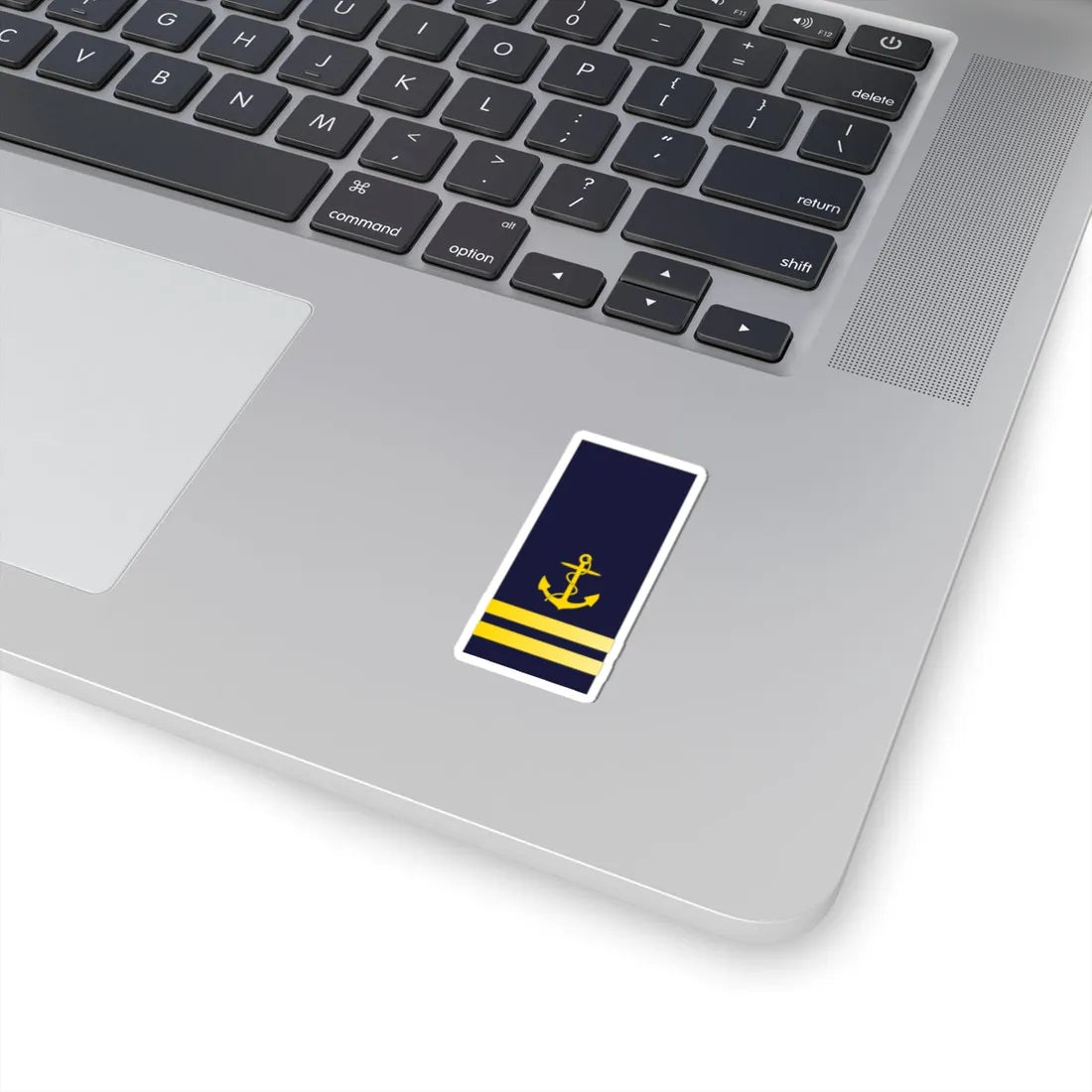 SWE Navy 2Stripes (Sweden) (Military Rank) STICKER Vinyl Kiss-Cut Decal - The Sticker Space