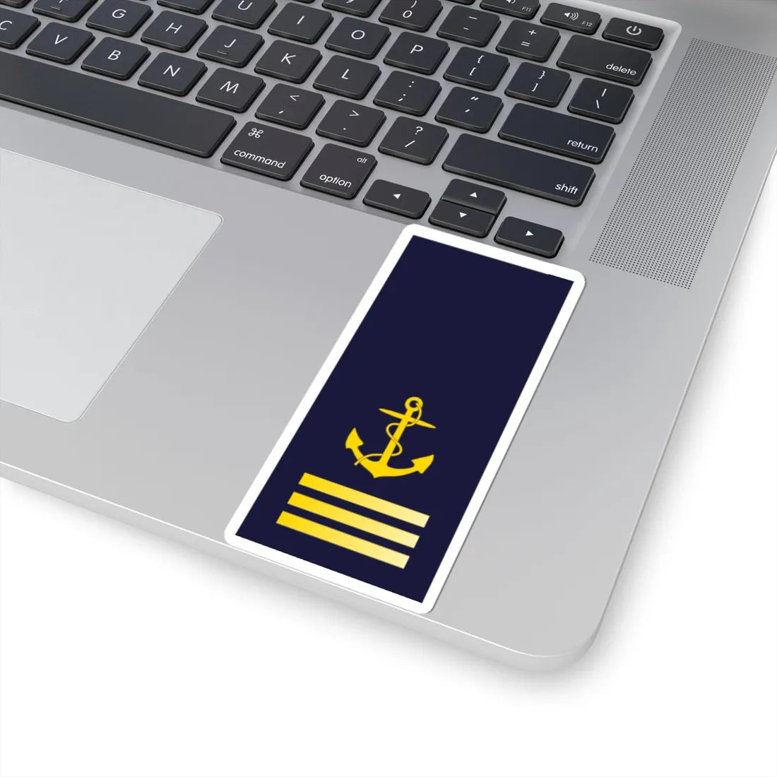 SWE Navy 3bar (Sweden) (Military Rank) STICKER Vinyl Kiss-Cut Decal - The Sticker Space