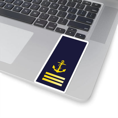 SWE Navy 3bar (Sweden) (Military Rank) STICKER Vinyl Kiss-Cut Decal - The Sticker Space