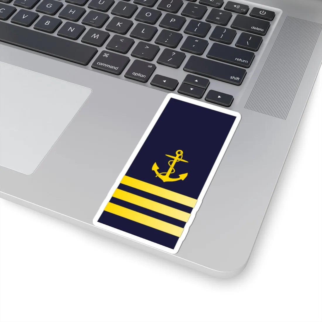 SWE Navy 3Stripes (Sweden) (Military Rank) STICKER Vinyl Kiss-Cut Decal - The Sticker Space