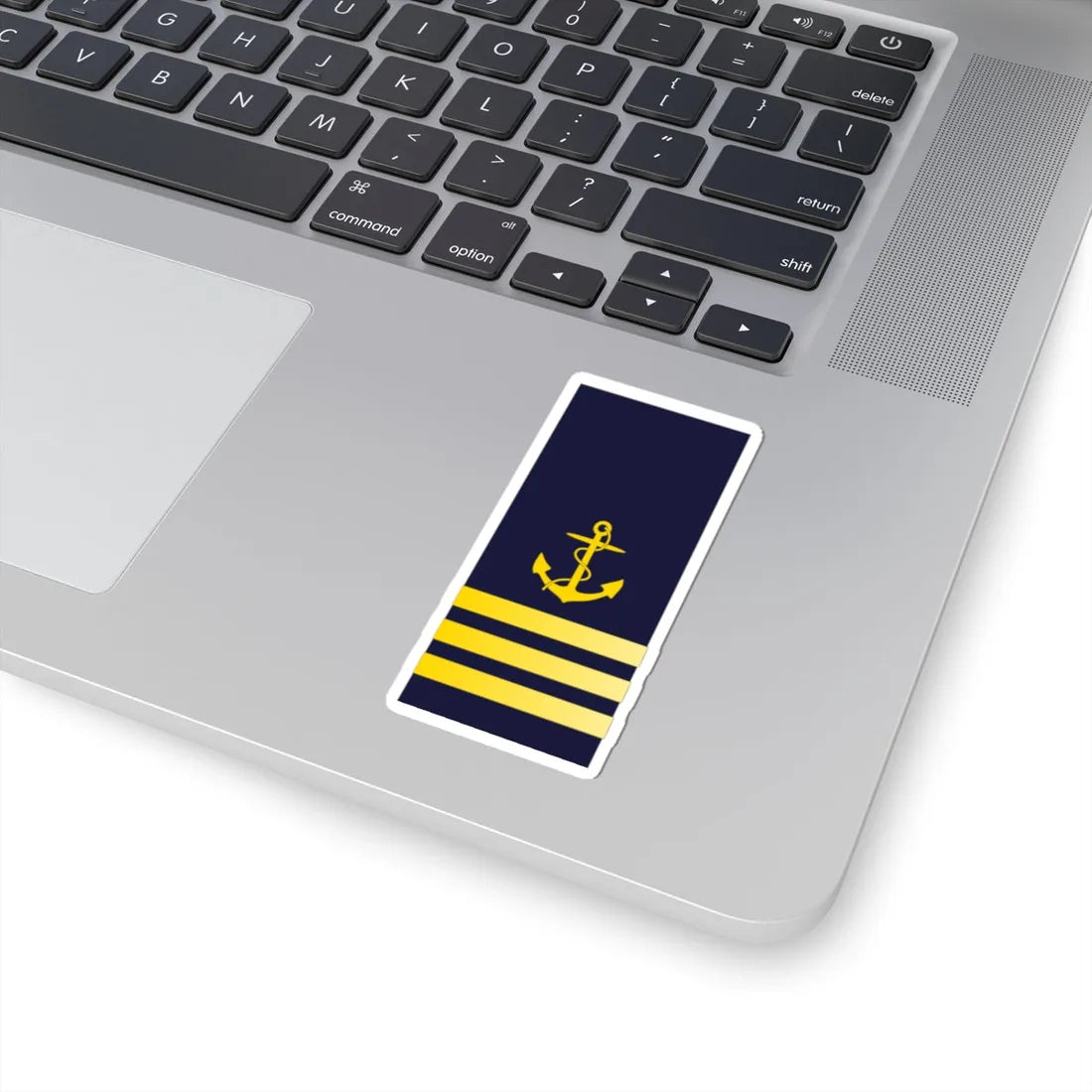 SWE Navy 3Stripes (Sweden) (Military Rank) STICKER Vinyl Kiss-Cut Decal - The Sticker Space