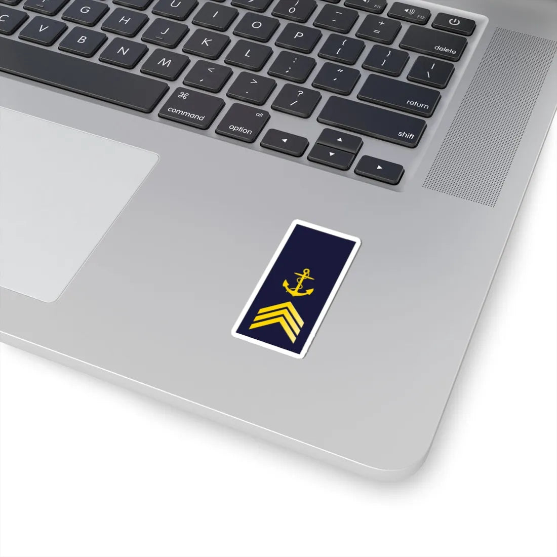 SWE Navy 3UpArrow (Sweden) (Military Rank) STICKER Vinyl Kiss-Cut Decal - The Sticker Space