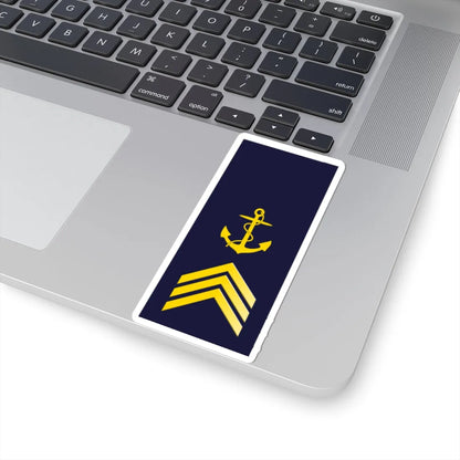 SWE Navy 3UpArrow (Sweden) (Military Rank) STICKER Vinyl Kiss-Cut Decal - The Sticker Space