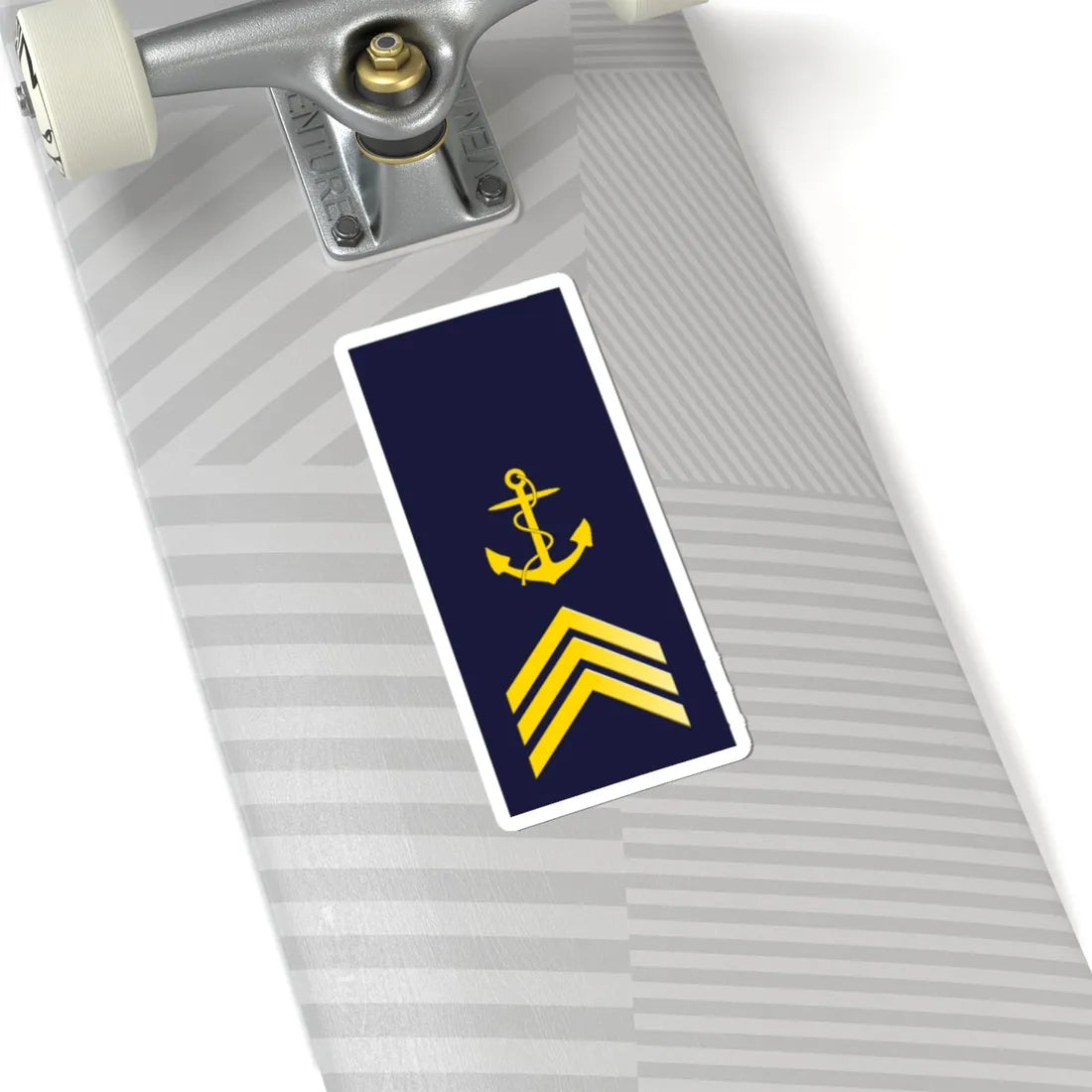 SWE Navy 3UpArrow (Sweden) (Military Rank) STICKER Vinyl Kiss-Cut Decal - The Sticker Space