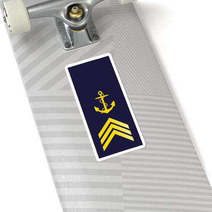 SWE Navy 3UpArrow (Sweden) (Military Rank) STICKER Vinyl Kiss-Cut Decal - The Sticker Space