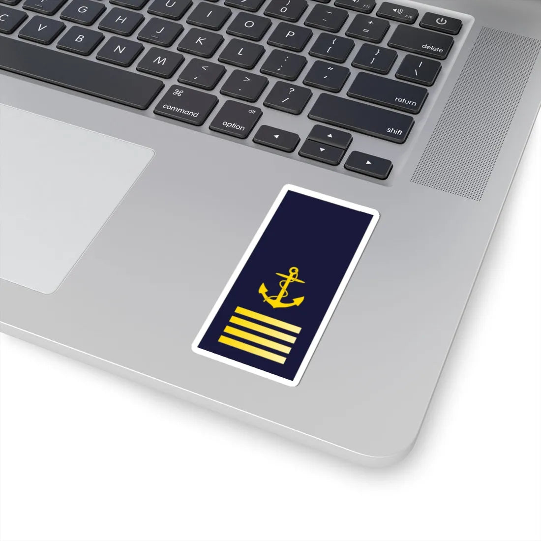 SWE Navy 4bar (Sweden) (Military Rank) STICKER Vinyl Kiss-Cut Decal - The Sticker Space
