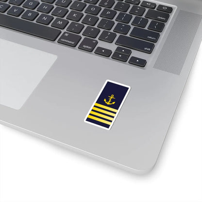 SWE Navy 4Stripes (Sweden) (Military Rank) STICKER Vinyl Kiss-Cut Decal - The Sticker Space