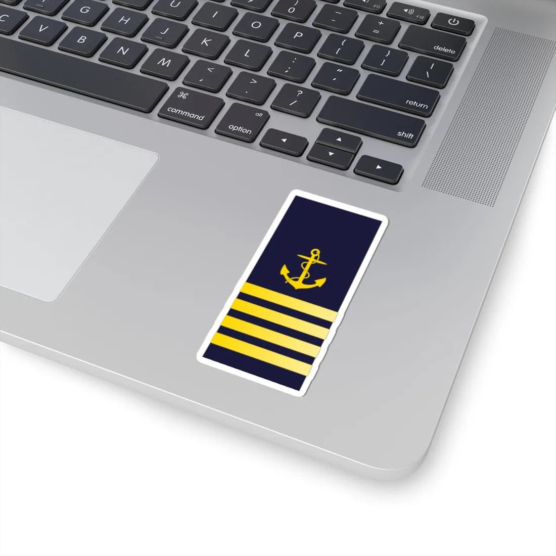 SWE Navy 4Stripes (Sweden) (Military Rank) STICKER Vinyl Kiss-Cut Decal - The Sticker Space