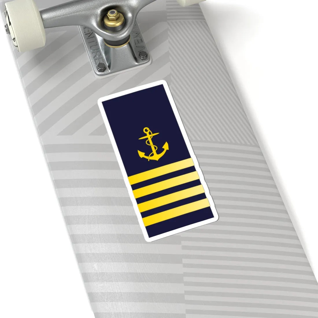 SWE Navy 4Stripes (Sweden) (Military Rank) STICKER Vinyl Kiss-Cut Decal - The Sticker Space