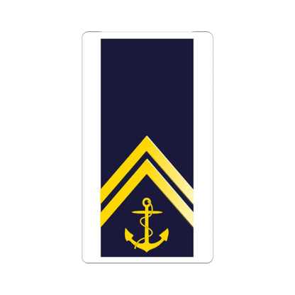 SWE Navy Kadett2 (Sweden) (Military Rank) STICKER Vinyl Kiss-Cut Decal 4 Inch White - The Sticker Space